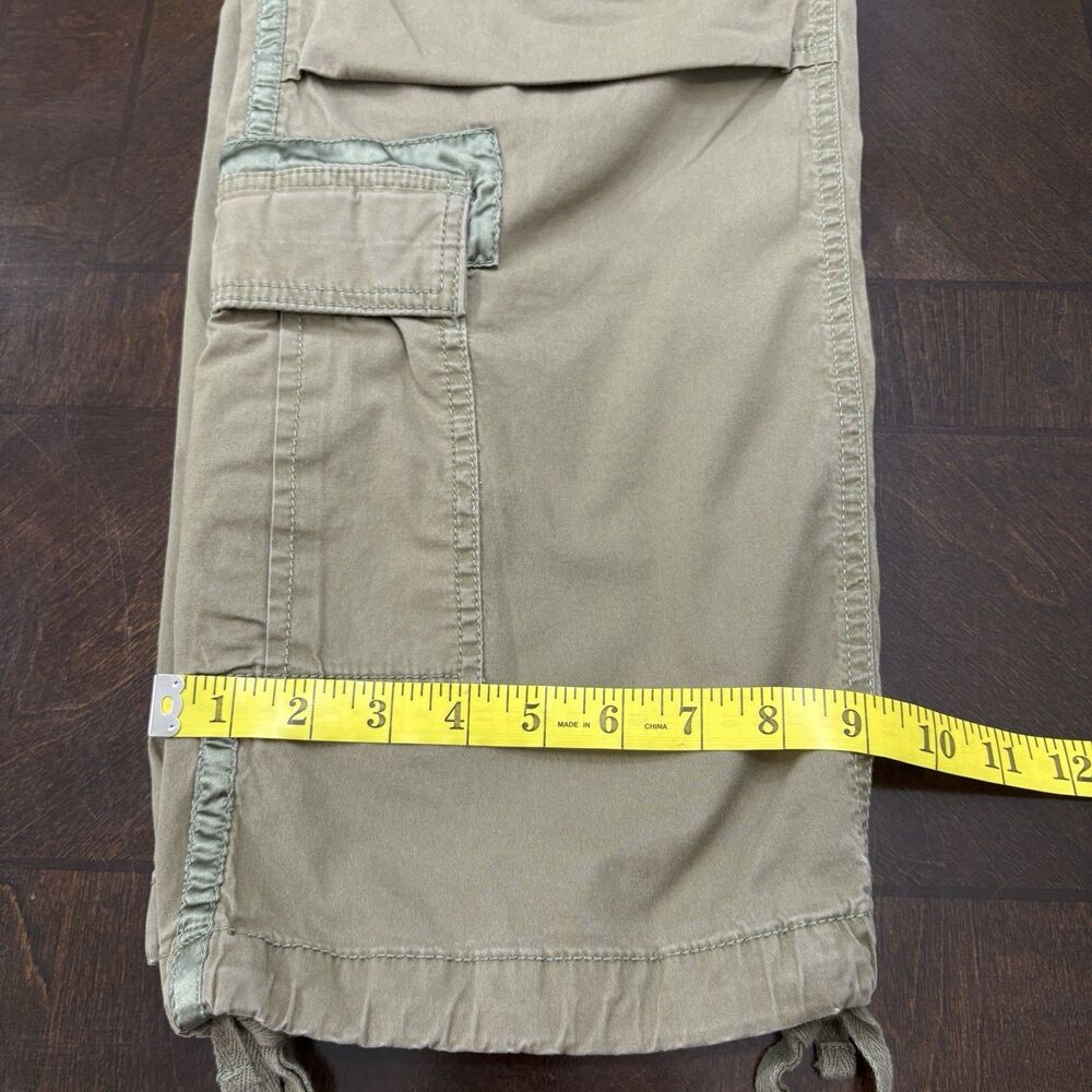 Vintage Abercrombie & Fitch Baggy Cargo Pants Womens Sz 10 Paratrooper 90s Y2K - Picture 10 of 10